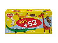 Серветки косметичні Рута Kids 155шт білі (пенал) ТМ Ruta