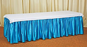 Фуршетна спідниця, Бірюзова 4 метри.