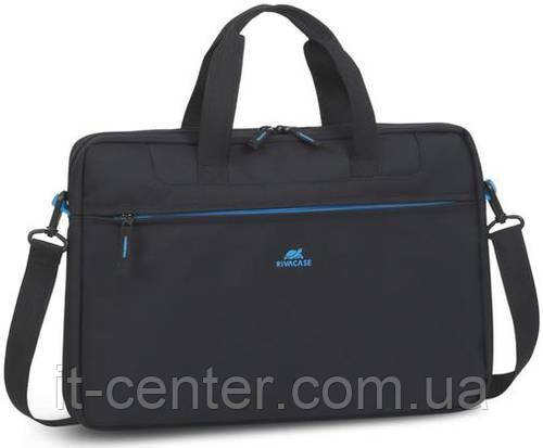 Сумка для ноутбука Riva 8037 Black / 15,6 / Нейлон