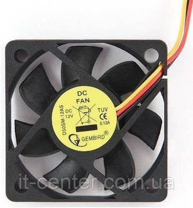 Кулер до корпусу GEMBIRD D50SM-12AS, фото 1