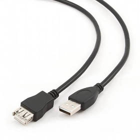 Продовжувач USB Cablexpert AM / AF 3m Black (CCP-USB2-AMAF-10)