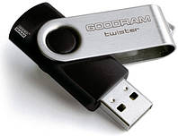 Флешка (USB Flash) 32GB Goodram Twister Black (UTS3-0320K0R11)