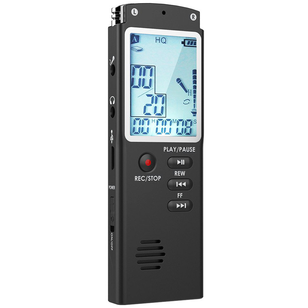 Портативный цифровой диктофон Savetek T-60, VAS, 16 Гб, MP3, стерео - фото 3 - id-p1248979670