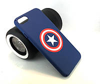 Чехол для iPhone 7, 8 SE 2020 накладка бампер противоударный Avengers Capitan America