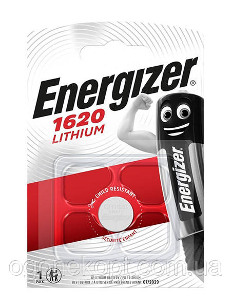 Батарейки ENERGIZER® CR 1620 Lithium 3V