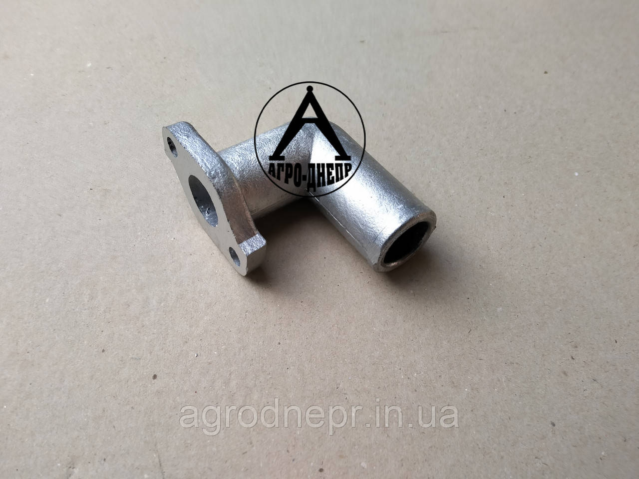 50-1015592-Б Патрубок алюмінієвий пускового двигуна на трактор МТЗ, фото 1