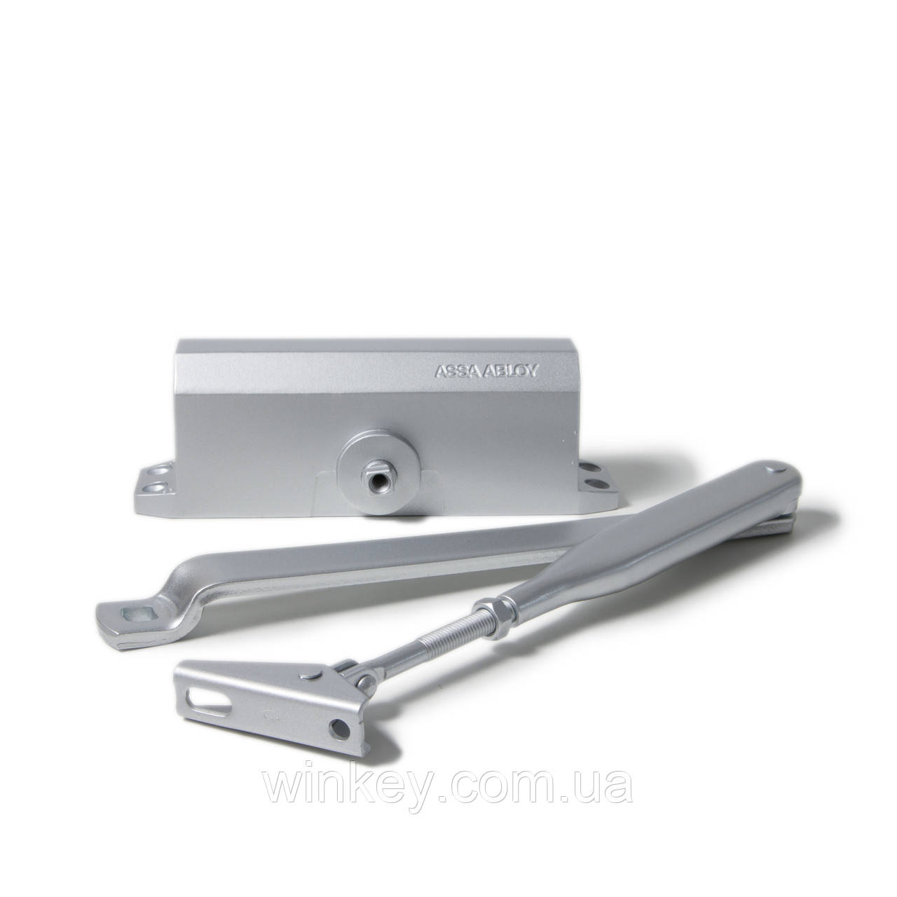 Доводчик дверний ASSA ABLOY DC110 сірий