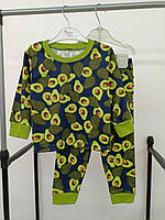 Пижама для мальчика 52 (86см-92см), Авокадо