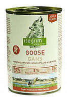 Консервированный корм для собак Isegrim с мясом гуся, бататом, шиповником и дикорастущими травами 400 г.