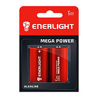 Батарейка ENERLIGHT MEGA Power Alkaline C/LR14