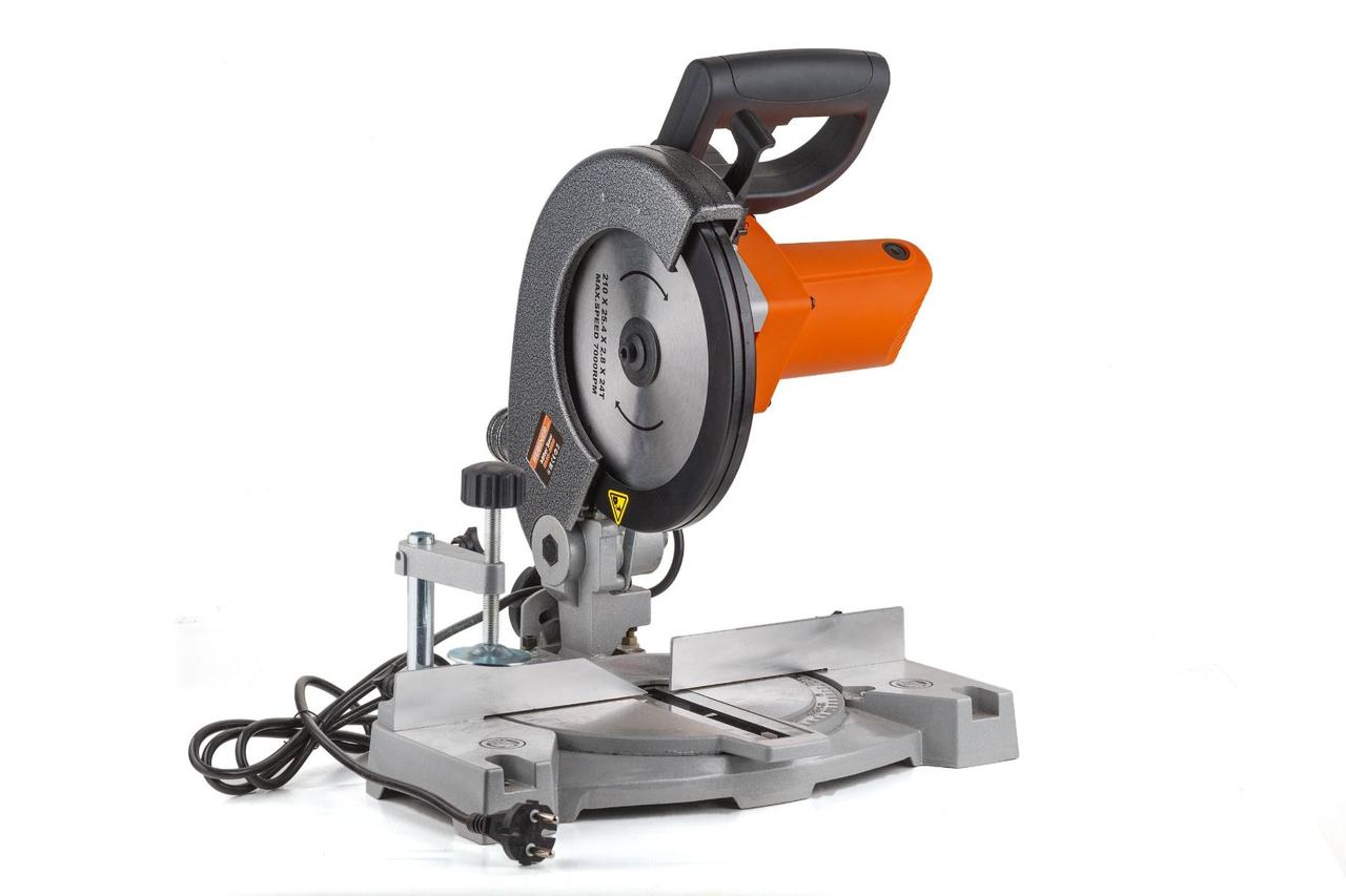 Торцювальна пила (210 мм, 1400 Вт) Rebiner RMS-1950