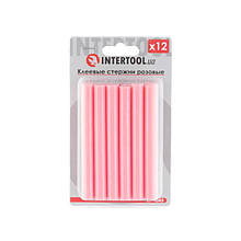 Комплект рожевих клеєвих стержнів 11 мм*100 мм, 12 шт