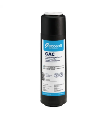 Картридж із гранульованим вугіллям (видалення хлору) Ecosoft 2.5*10*, фото 1