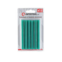 Комплект зелених клеєвих стержнів 11 мм*100 мм, 12 шт