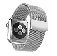 Миланский сетчатый ремешок Primo для Apple Watch 42mm / 44mm / 45mm - Silver