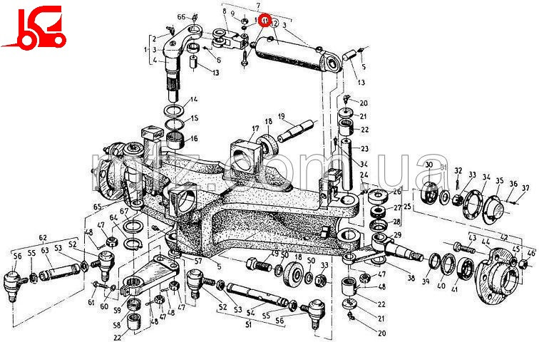 Болт I M12х40-5.6 БДС 1232-86 213330 Балканкар ДВ1792