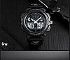 Чоловічий водонепроникний годинник Skmei 1270 Чорний, фото 4