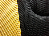 Накидки Сидіння CUHION2 Черн/Жовта Сітка (Висока) (838), фото 3