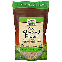NOW Foods, Real Food, миндальная мука, Raw Almond Flour, 10 унций