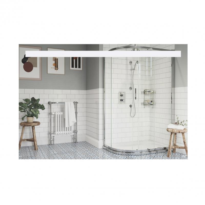 Дзеркало Qtap Mideya Modern 1000х700 з LED-підсвіткою QT2078141470100W