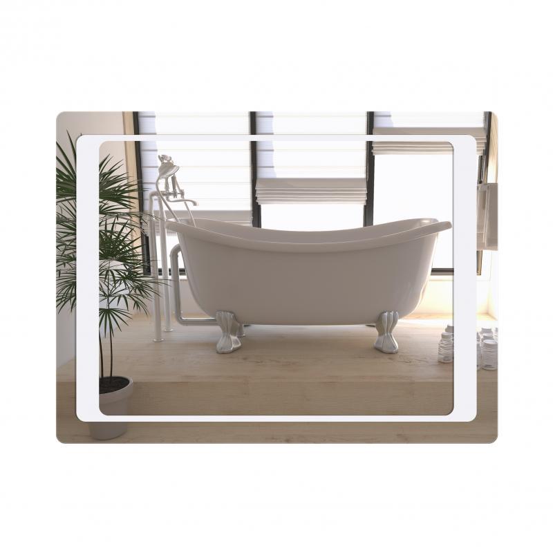 Дзеркало Qtap Leo 600х800 з LED-підсвіткою, Reverse QT1178120870100W