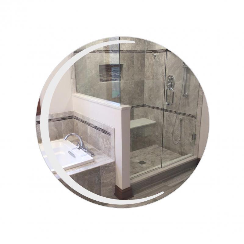 Дзеркало Qtap Robin R830 з LED-підсвіткою, QT13782601W