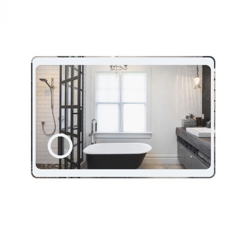 Дзеркало Qtap Aquarius 1200х800 з LED-підсвіткою, лінза, QT2178141980120W
