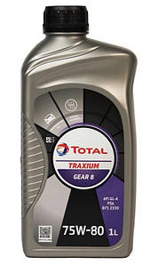 Трансмісійне масло TOTAL TRAXIUM GEAR 8 75W-80 1 Л (201278)