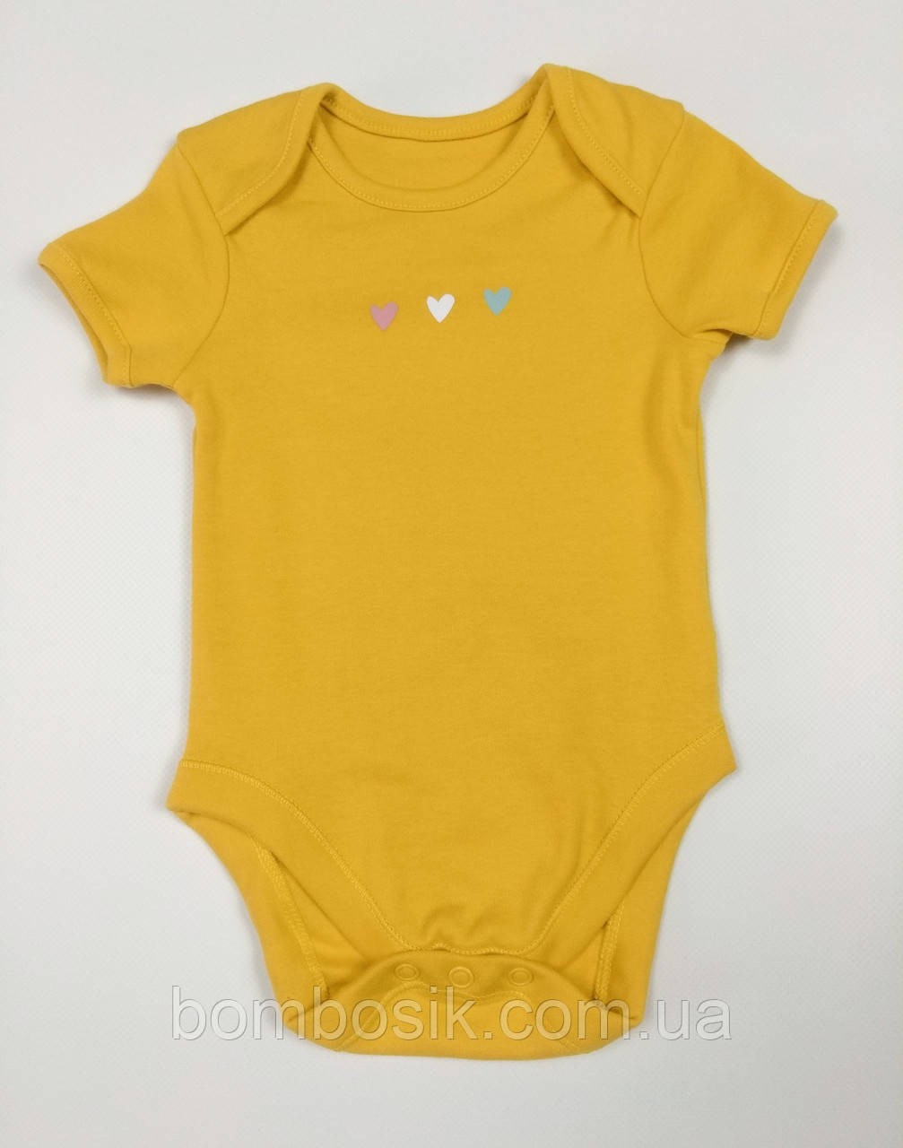 Бодік для дівчинки з коротким рукавом George, First size (50-56см)