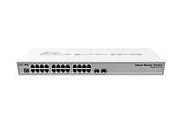 Коммутатор MikroTik CRS326-24G-2S+RM (24x1G, 2xSFP+, L3)