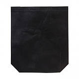 Сумка для покупок шоппер з широким дном та довгими ручками SABRINA, 40х12х40 см спанбонд друк логотипу, фото 4