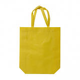 Сумка для покупок шоппер з широким дном та довгими ручками SABRINA, 40х12х40 см спанюонд друк логотипу, фото 2