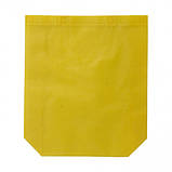 Сумка для покупок шоппер з широким дном та довгими ручками SABRINA, 40х12х40 см спанюонд друк логотипу, фото 4