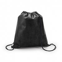 Рюкзак-мешок на шнурках затяжках RANCEL 35х42 см спанбонд 80 г/м2 Черный