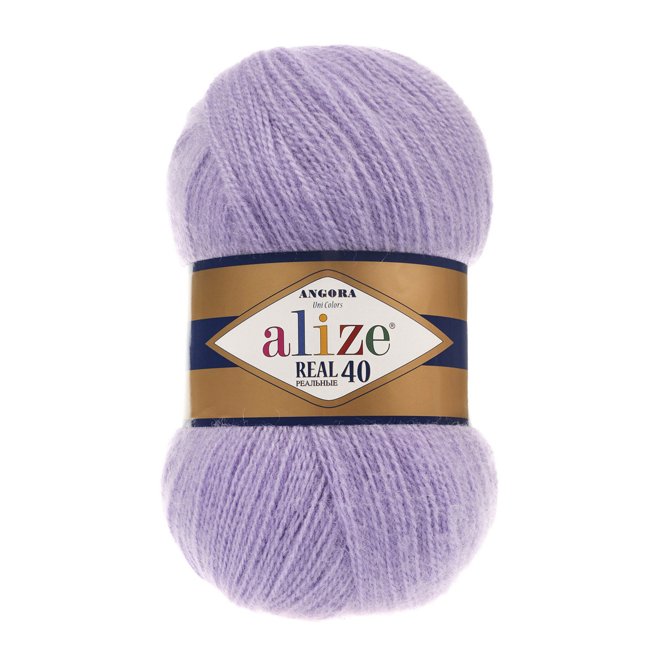 ANGORA REAL 40_146 лаванда - 40% шерсть, 60% акрил
