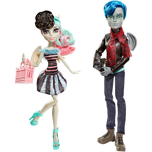 Ляльки Монстер Хай Гаррот дю Рок і Рошель Гойл (Monster High Garrott du Roque&Rochelle Goyle) 