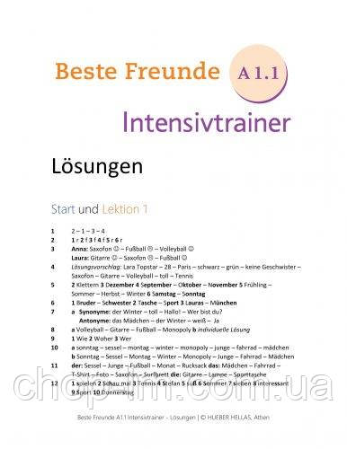 Beste Freunde A1.1 Intensivtrainer mit Audios Online / Книга с упражнениями по немецкому языку - фото 8 - id-p1591696194