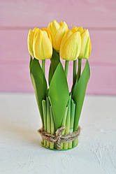 Букет тюльпанів, 19 см