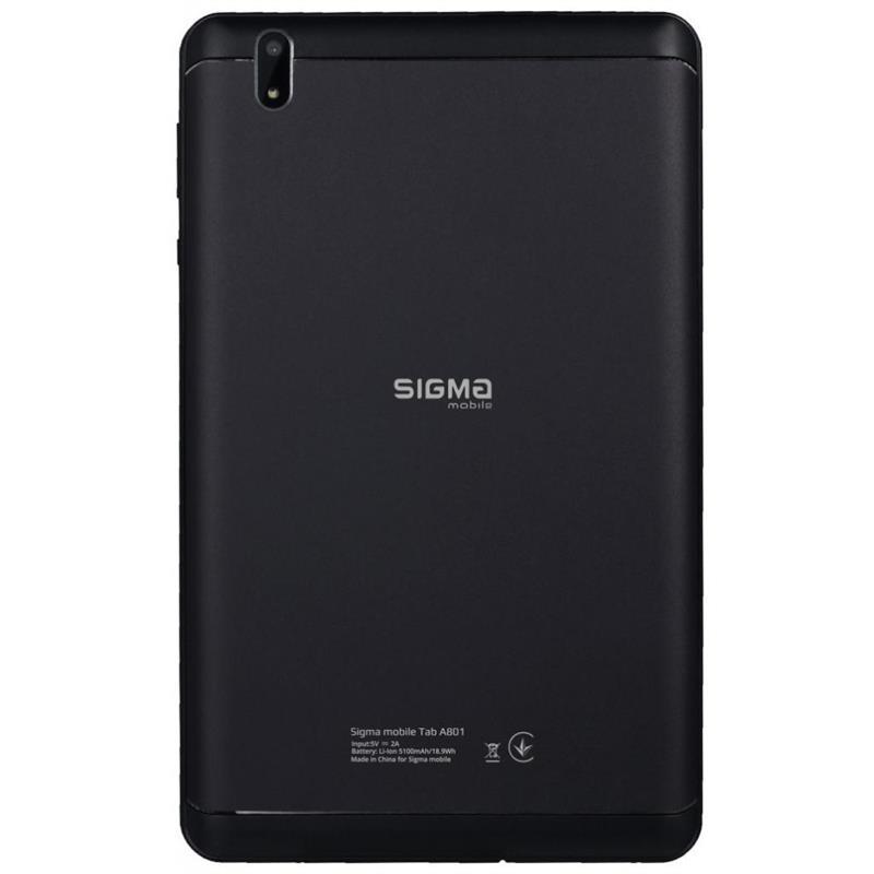 Планшетный ПК Sigma mobile Tab A801 4G Dual Sim Black (4827798766118)_бн - фото 2 - id-p1591684349
