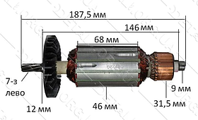 Якір пилки дисковий Фіолент ПД-3 — завод