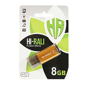 USB-накопичувач флешка на 8Gb Hi-Rali Stark series Gold