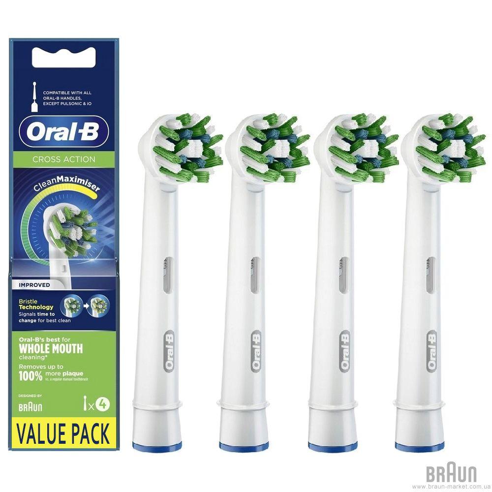 Cros Action насадки для зубної щітки ORAL-B 4 шт.