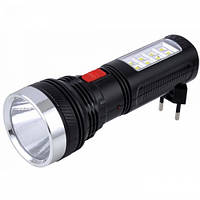 Фонарик аккумуляторный YJ-227 1W+8SMD