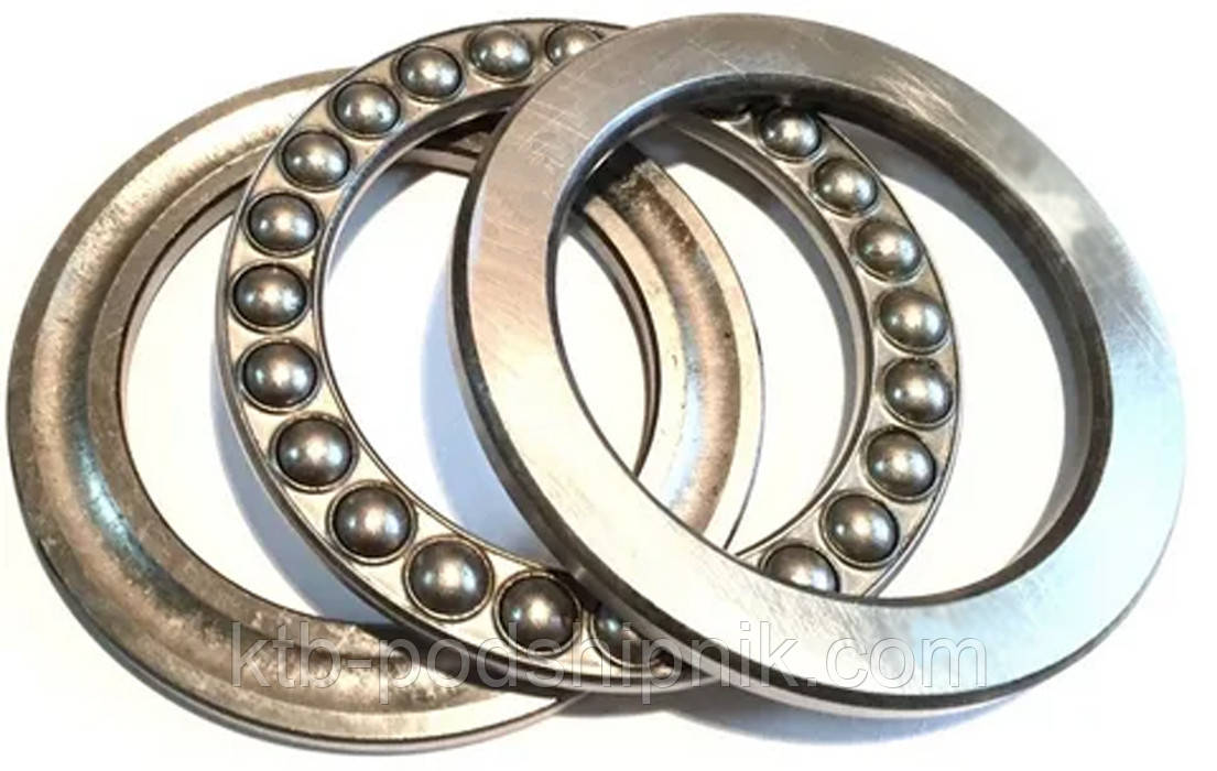 Підшипник 8114 (51114) 2 ГПЗ, фото 1