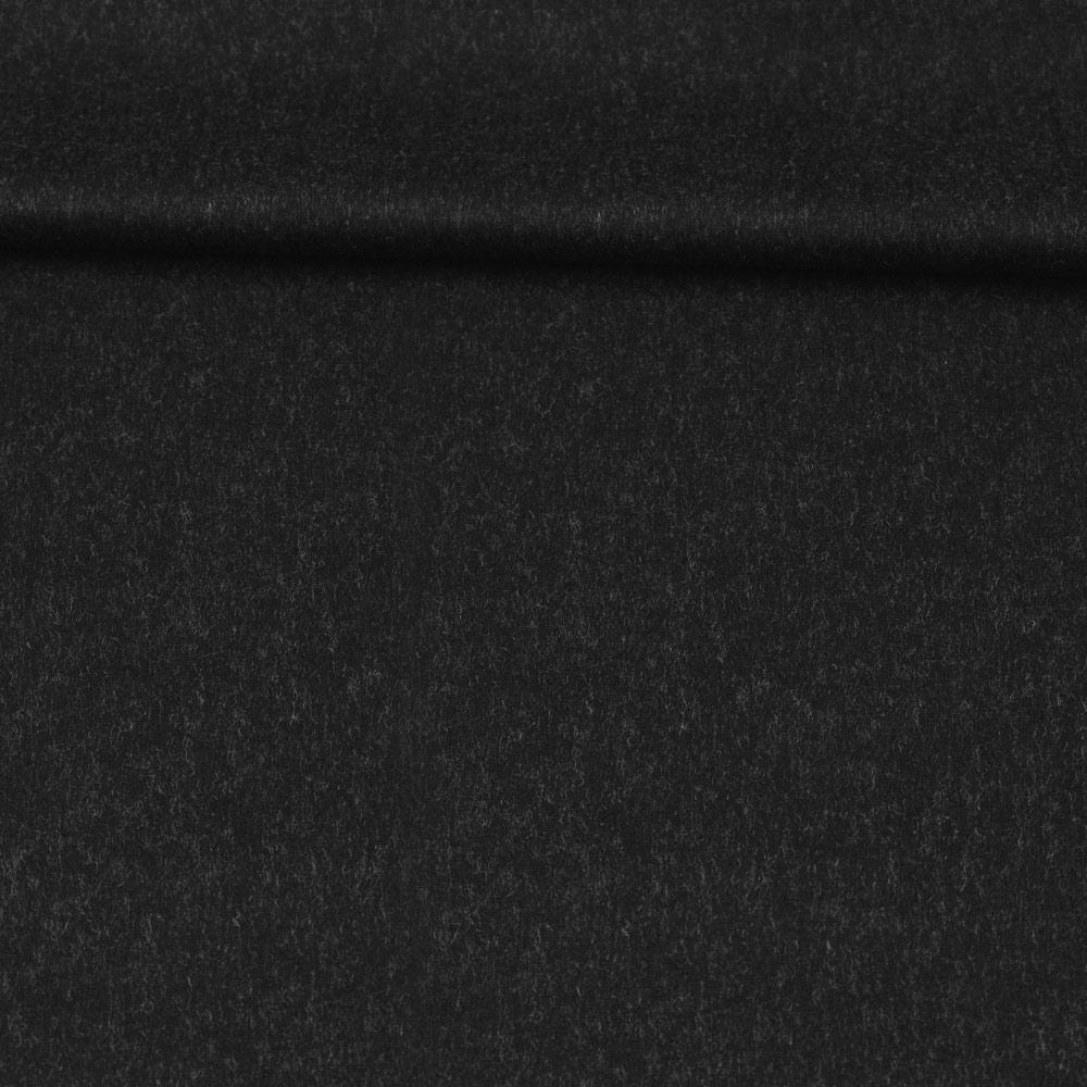 Вовна костюмна з кашеміром GERRY WEBER чорна із сірими ворсинками ш.160 (18182.002)