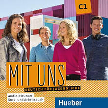 Аудио диск Mit uns C1 Audio-CDs zum Kursbuch und Arbeitsbuch / Hueber​​​​​​​