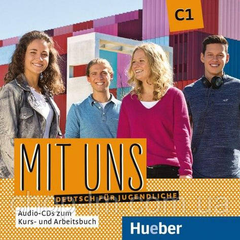 Аудио диск Mit uns C1 Audio-CDs zum Kursbuch und Arbeitsbuch / Hueber​​​​​​​, фото 2