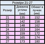 Дитячі тапочки кеди для хлопчика WALDI Авто 21 р устілка 13,5 см сині на липучці, фото 4