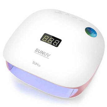 Лампа для манікюру LED+UV Sun 4S Pink, нового покоління із кварцовими діодами, 48 вт (оригінал)