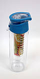 Пляшка для напоїв Water Bottle з колбою під фрукти, фото 7